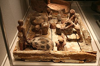 Küchenhofmodell aus dem Grab des Herischefhotep