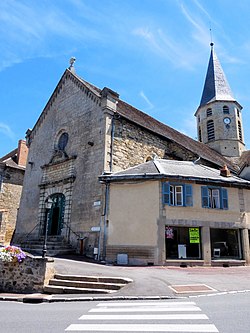 Skyline of Pierre-Buffière