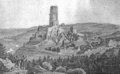 Le château de Štramberk en 1820