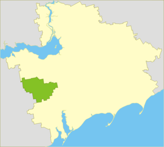 Весёловский район на карте