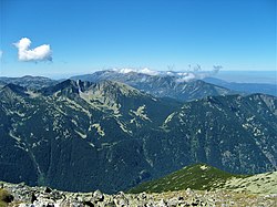 ein Gipfel in Rila