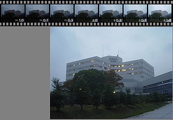 写真の撮り方-段階露出-病院