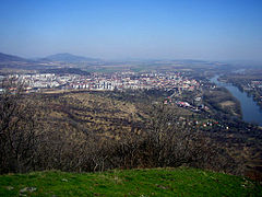 Der Fluss in Litoměřice