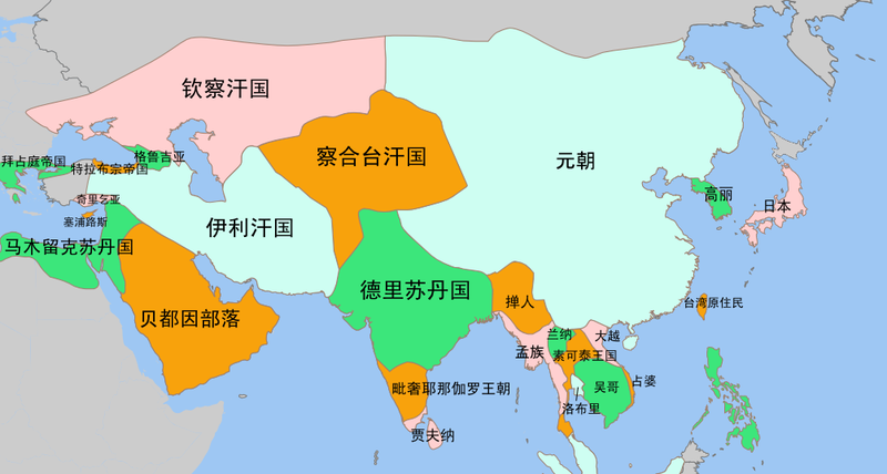 全面战争亚洲王朝地图图片