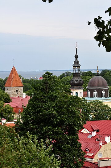 Europäische Stadt der Bäume