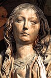 Голова Девы Марии. Деталь алтаря Святой Марии. 1505—1510. Креглинген, Баден-Вюртенберг