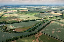 Wriezener Alte Oder nordöstlich von Bad Freienwalde, alte Flussläufe heben sich hell ab