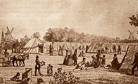 1853 Copenhagen cholera outbreak - tent camp.jpg
