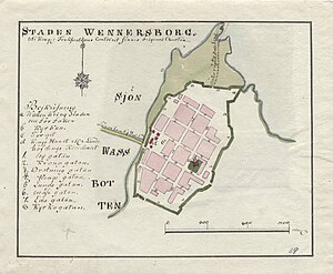 300px 18th century map of v%c3%a4nersborg%2c sweden