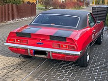 1969 Chevrolet Camaro Coupé Heckansicht