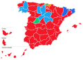 Simple results of the 1989 European Parliament election in Spain.