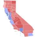 File:1998 California Secretary of State election results map by county.svg (Category:California Secretary of State election maps (set))