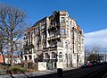 Apartment building in open development