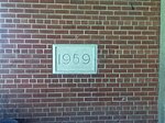 The "1959" datestone for Cedarbrae S.S. 20140528 212205877 iOS.jpg