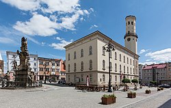 Rynek w Bystrzycy Kłodzkiej