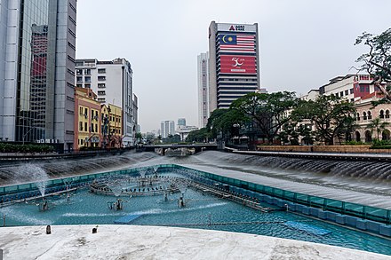 The Kolam Biru in Kuala Lumpur