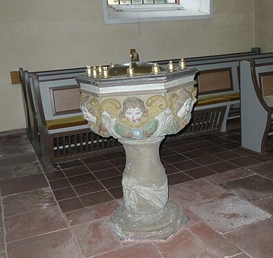 Baptismal font