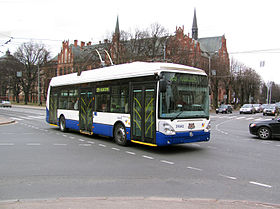 Illustratives Bild des Rigaer Trolleybus-Artikels