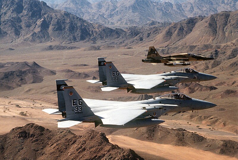 File:33d Tactical Fighter Wing - F-15s Desert Storm.jpg