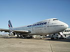 Boeing 747 d'Air France exposé au musée de l'air du Bourget