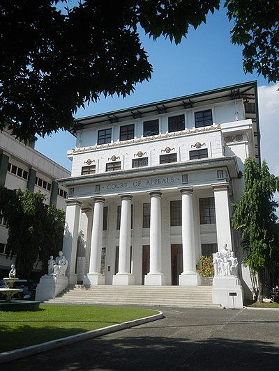 Court of Appeals building in Manila
