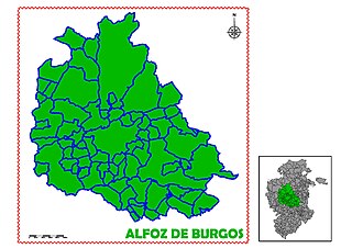 Alfoz de Burgos Comarca in Castile and León, Spain
