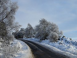 A 839 "In Wintery conditions" - geograph.org.uk - 1638985.jpg