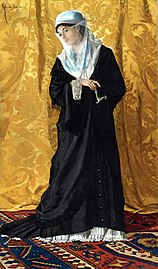 Dame de Constantinople, 1881, localisation inconnue.