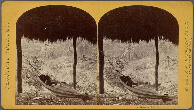 File:A siesta, Chipigana, from Robert N. Dennis collection of stereoscopic views.jpg