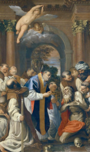 Thumbnail for The Last Communion of Saint Jerome (Agostino Carracci)