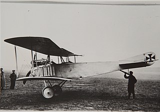 Albatros B.III 1915 reconnaissance aircraft by Albatros