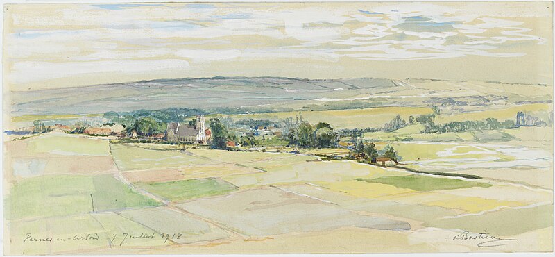 File:Alfred Bastien-VIEW OF PERNES-EN-ARTOIS (CWM 19710261-0071).jpeg