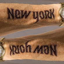 Ambigram tattoo New York Rich Man.jpg