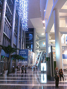 Der Eingangsbereich des Amway Center