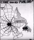 Propagandaplakat der Gegner des Anschlusses an Kanada