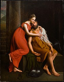Antoinette Béfort - A Young Woman from Thebes Tending Her Wounded Father.jpg