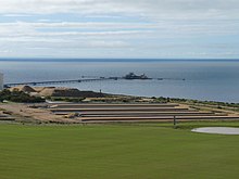 Grain handling jetty