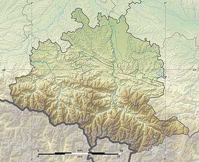 Location map France Ariège