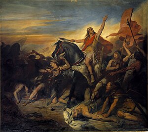 Ary Scheffer - Bataille de Tolbiac 496.jpg 