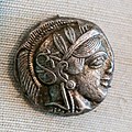 Athens - 480-450 BC - silver tetradrachm - head of Athena - owl - Rhethymnon AM