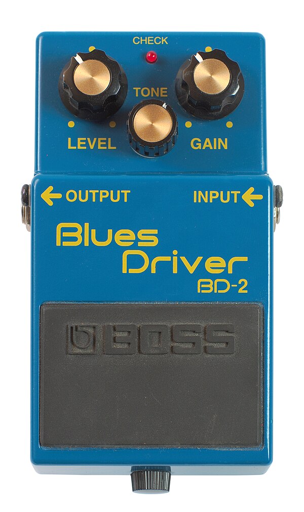 The Boss BD-2 Blues Driver