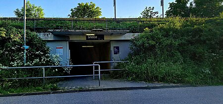 Bahnhof Stelle AusgangPR