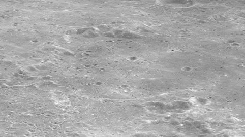 Oblique view facing west from Apollo 17