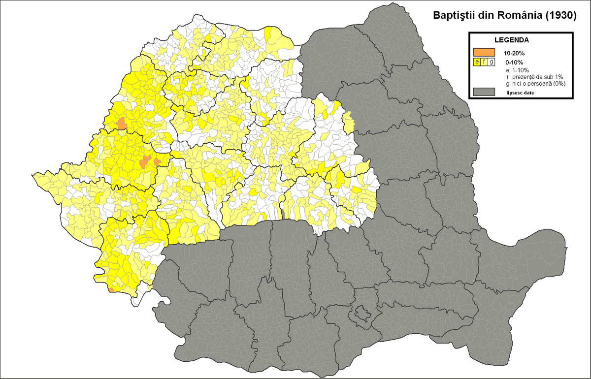 Этническая карта румынии