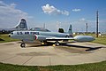 * Nomination A Lockheed T-33A Shooting Star on display at the Barksdale Global Power Museum at Barksdale Air Force Base near Bossier City, Louisiana (United States). --Michael Barera 01:34, 4 October 2015 (UTC) * Promotion Good quality. --Poco a poco 07:35, 4 October 2015 (UTC)