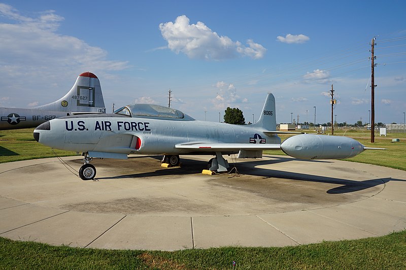 File:Barksdale Global Power Museum September 2015 29 (Lockheed T-33A Shooting Star).jpg