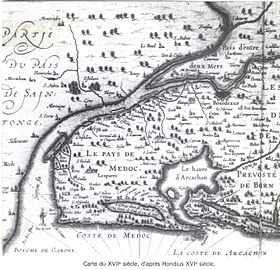 Stara karta Medoca