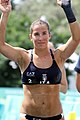 Deutsch: Beachvolleyball bei den Olympischen Jugendspielen 2018; Tag 11, 17. Oktober 2018; Mädchen, Finale – Italien (Claudia Scampoli & Nicol Bertozzi)- Russland (Maria Woronina & Maria Botscharow) 0:2 (19–21/19–21) English: Beach volleyball at the 2018 Summer Youth Olympics at 17 October 2018 – Girls Final – Italy (Claudia Scampoli & Nicol Bertozzi) - Russia (Maria Voronina & Maria Bocharova) 0:2 (19–21/19–21)