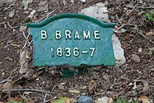 Benjamin Brame Plaque, Mayor's Walk, Ipswich.jpg