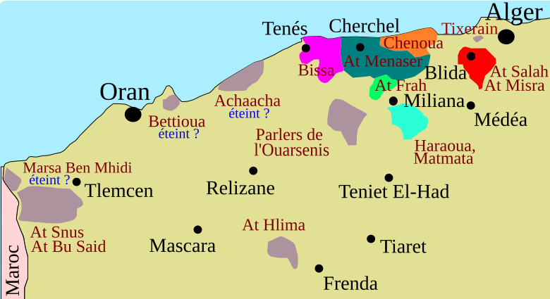 Fichier:Berbères en Algérie occidentale.svg